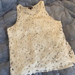 Express Floral Lace Tank